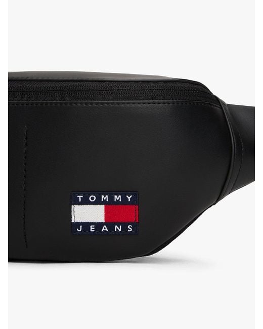 Marsupio Essential Con Logo Sulla Cintura di Tommy Hilfiger in Black da Uomo