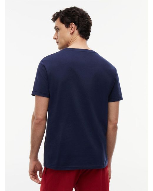 Tommy Hilfiger Blue Organic Cotton T-shirt for men