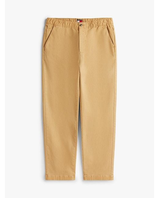 Tommy Hilfiger Green Sonny Relaxed Tapered Twill Chinos for men