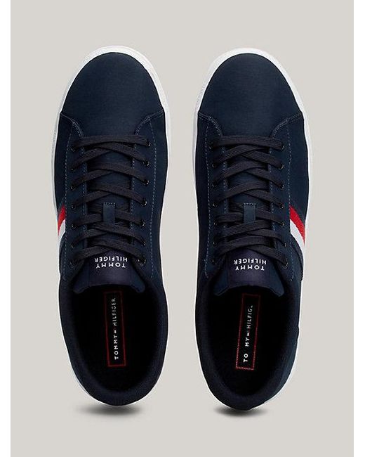 Tommy Hilfiger Essential Iconic Sneaker Met Signature-tape in het Blue voor heren