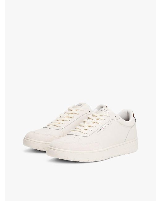 Baskets Multitextures Tommy Hilfiger pour homme en coloris Natural