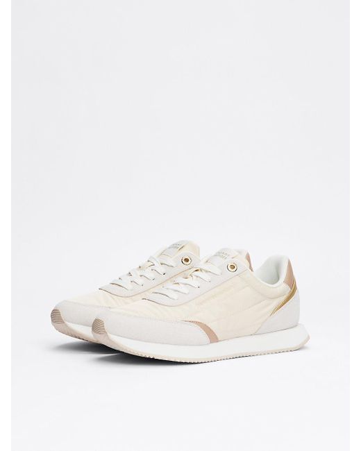 Baskets À Talon Contrasté Tommy Hilfiger en coloris White