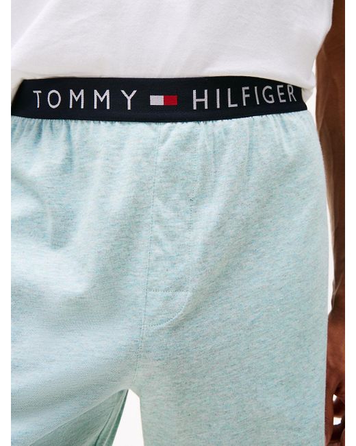 Tommy Hilfiger White Th Original Jersey Pyjama Shorts for men
