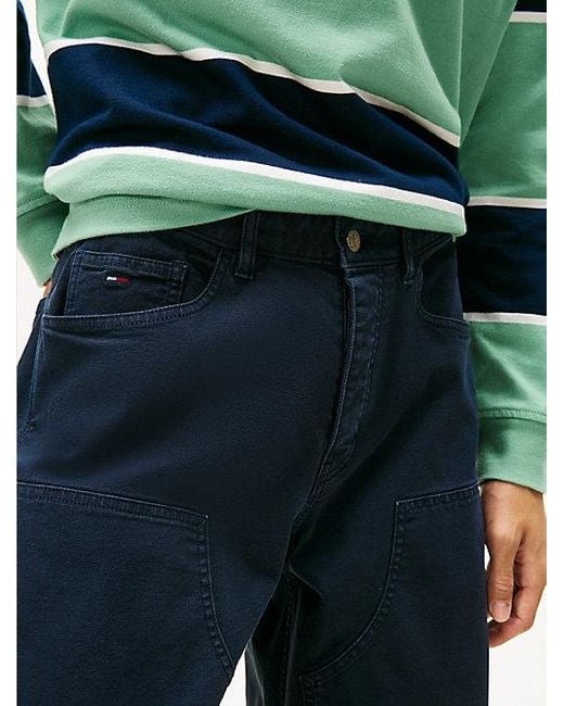 Tommy Hilfiger Jaime Loose Fit Carpenter-Hose in Blue für Herren