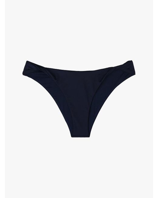 Tommy Hilfiger Black Twist Detail Cheeky Bikini Bottoms