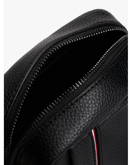 Tommy Hilfiger Crossbody-Reportertasche Mit Logo Aus Metall in Black für Herren