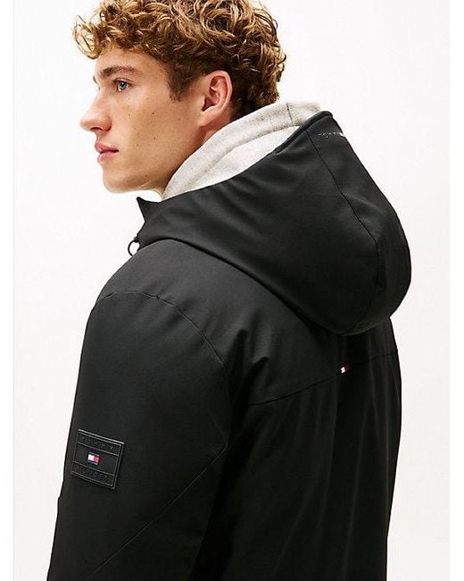 Tommy Hilfiger Tech Wattierte, Wasserabweisende Thermo-Jacke in Black für Herren