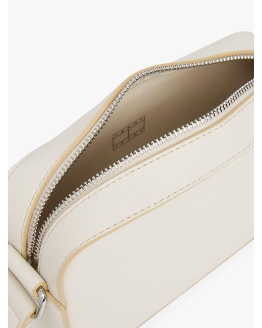 Tommy Hilfiger Natural Logo Plaque Crossbody Camera Bag