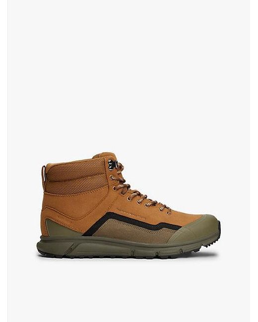 Tommy Hilfiger Waterdichte Hybride Boot Met Profielzool in het Brown voor heren