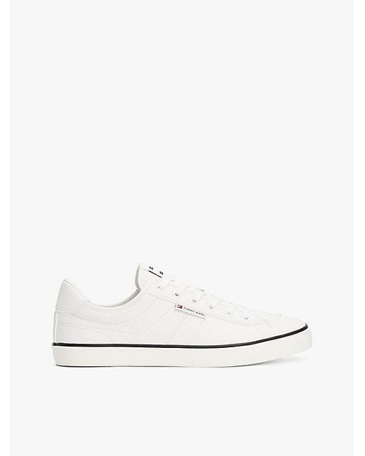 Zapatillas Con Refuerzos De Goma Tommy Hilfiger de hombre de color White