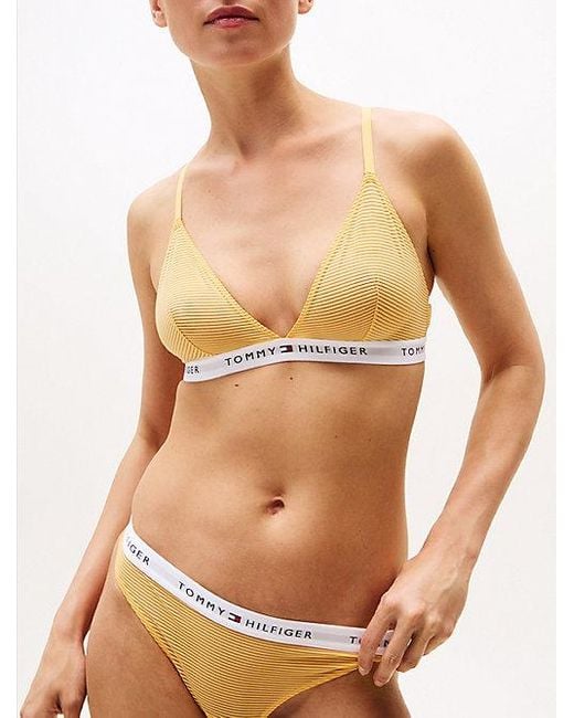 Tommy Hilfiger Essential Set Van 2 Mesh Triangel-Bh's in het Pink