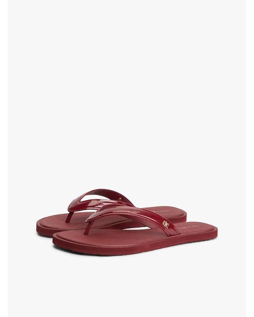 Tommy Hilfiger Multicolor Th Monogram Flip-Flops