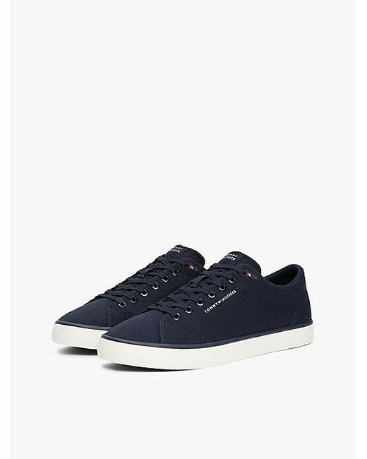 Tommy Hilfiger Sneaker Mit Logo-Patch in Blue für Herren