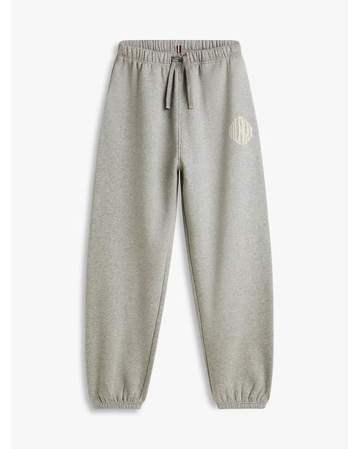 Tommy Hilfiger Blue Flex Fleece Relaxed Cuffed Leg Joggers