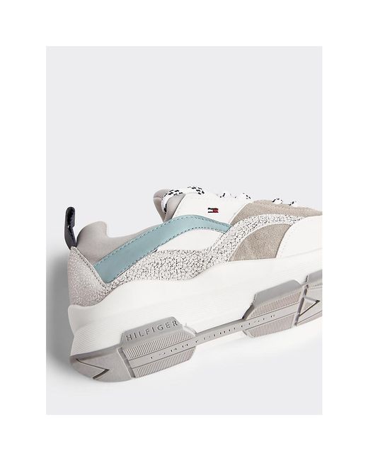 chunky glitter trainers