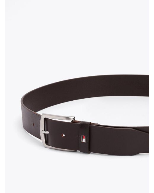 Cintura di Tommy Hilfiger in Black da Uomo
