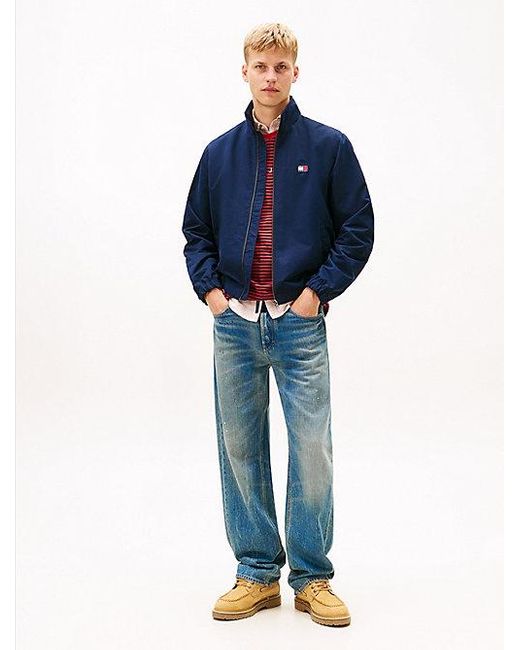 Tommy Hilfiger Jaimie Relaxed Straight Leg Jeans Mit Fade-Effekt in Blue für Herren