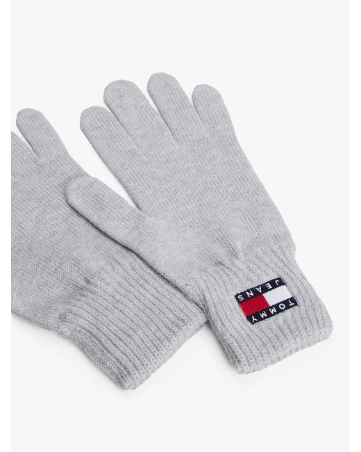 Gants Heritage À Logo Tommy Hilfiger en coloris White