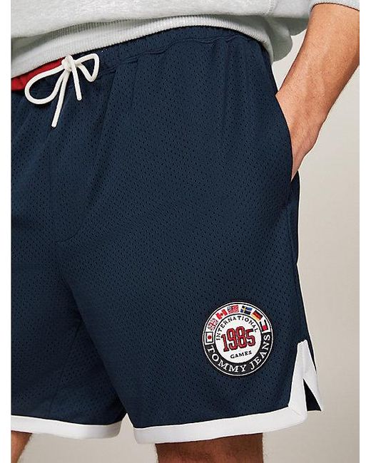 Tommy Hilfiger Tommy Jeans International Games Shorts mit Logo in Blue für Herren