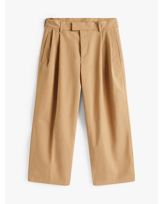 Tommy Hilfiger Blue The Runway Collection Wide Leg Chinos for men