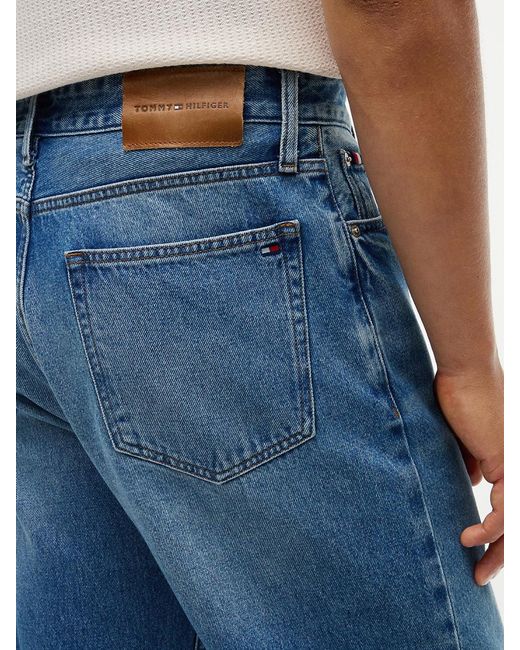 Tommy Hilfiger Blue Faded Loose Jeans for men