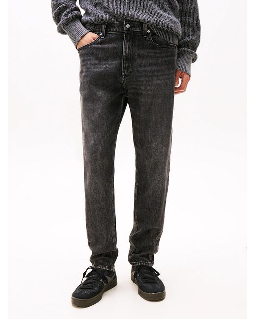 Jean Décontracté Fuselé Isaac Délavé Tommy Hilfiger pour homme en coloris Multicolor