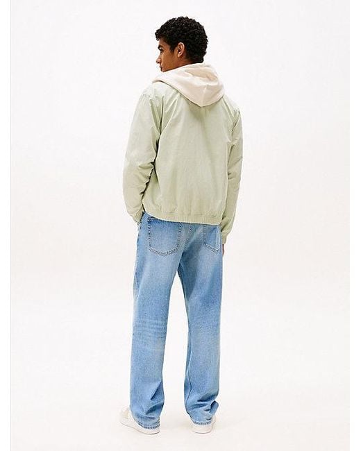 Tommy Hilfiger Waterafstotend Regular Fit Jack in het Natural voor heren