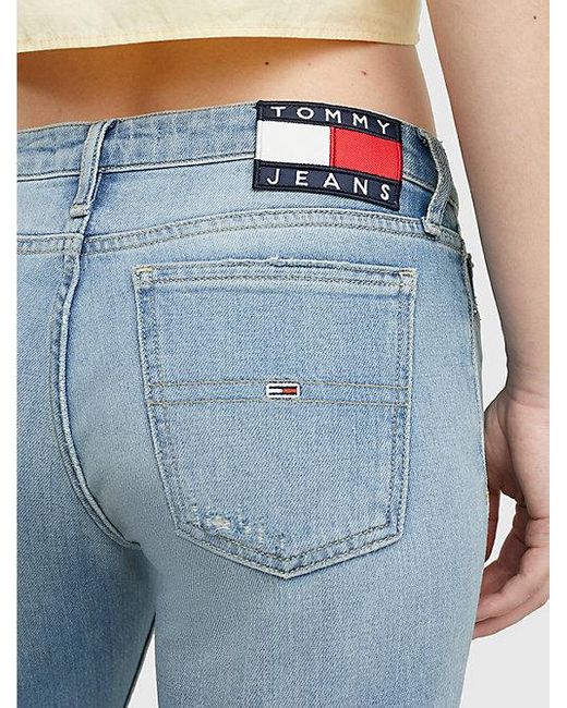 Tommy Hilfiger Sophie Low Rise Flared Jeans in het Blauw | Lyst BE