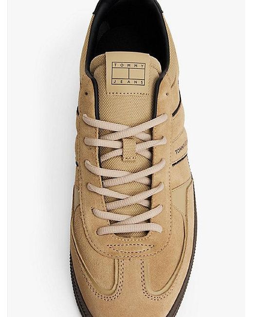 Tommy Hilfiger The Greenwich Sneaker Aus Wildleder in White für Herren