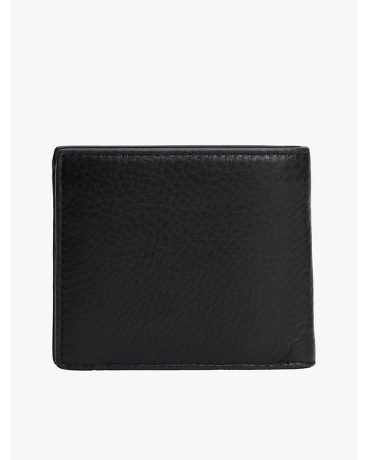 Tommy Hilfiger Black Casual Leather Card And Coin Wallet for men