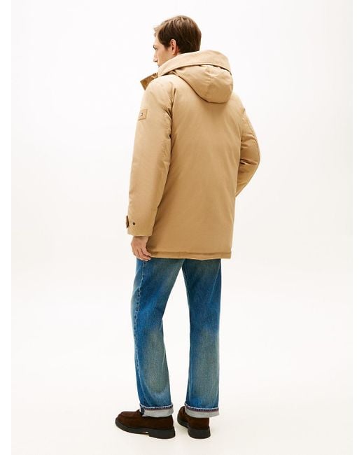 Parka Rockie En Duvet Déperlante À Capuche Tommy Hilfiger pour homme en coloris Blue