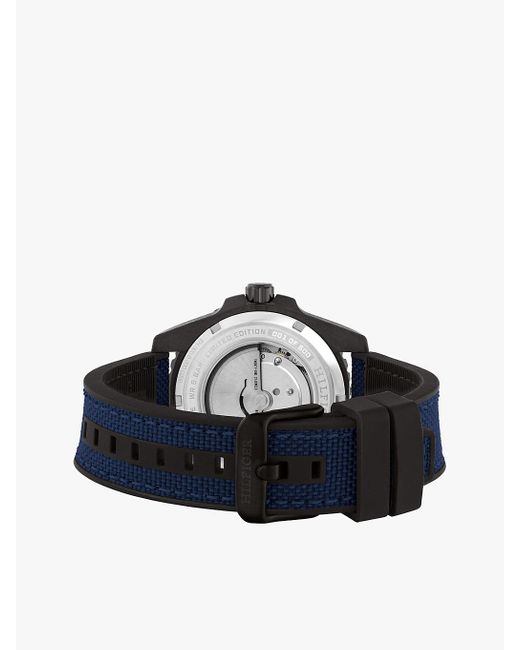 Tommy Hilfiger Blue Th Monogram Navy Strap Watch for men