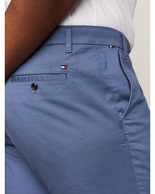 Tommy Hilfiger Blue Plus Brooklyn Straight Leg Regular Shorts for men