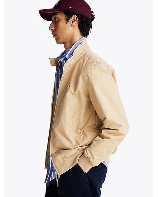 Tommy Hilfiger Relaxed Fit Harringtonjacke in Blue für Herren