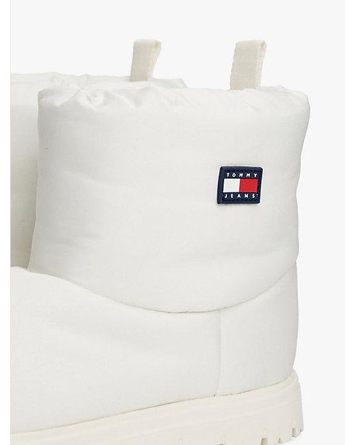 Tommy Hilfiger Natural Rutschhemmender Schneestiefel Mit Warmem Futter