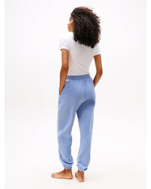 Tommy Hilfiger Blue Relaxed Logo Lounge Joggers