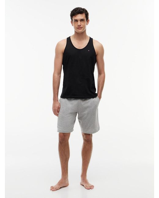 Tommy Hilfiger Blue 3-Pack Signature Lounge Tank Tops for men