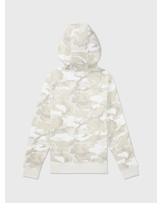 Tommy Hilfiger Adaptive Camo Logo Hoody in White for Men | Lyst UK