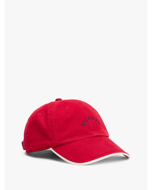 Casquette À Logo The Sofia Capsule Tommy Hilfiger en coloris Red