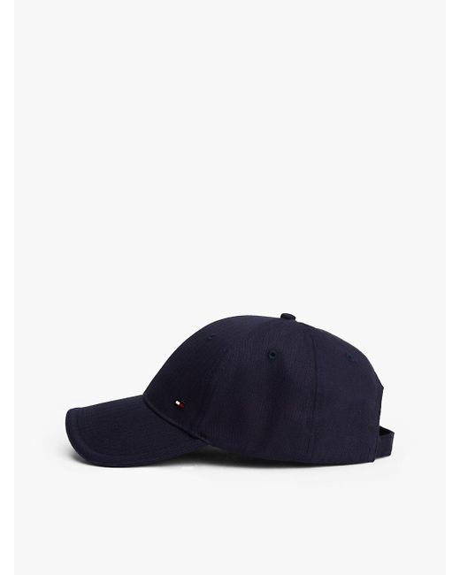 Cappello Con Sei Sezioni A Spina Di Pesce di Tommy Hilfiger in Blue da Uomo