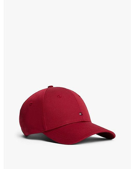 Gorra De Béisbol Con Logo Bordado Tommy Hilfiger de hombre de color Red