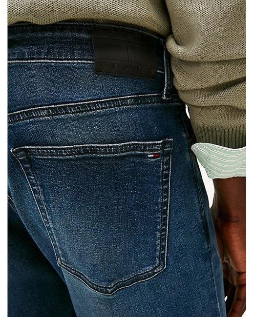 Tommy Hilfiger Austin Jeans Met Fading En Slim Tapered Fit in het Multicolor voor heren