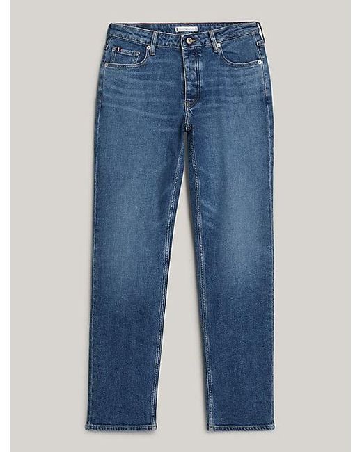 Tommy Hilfiger Blue Adaptive Classics Straight Jeans mit mittelhohem Bund