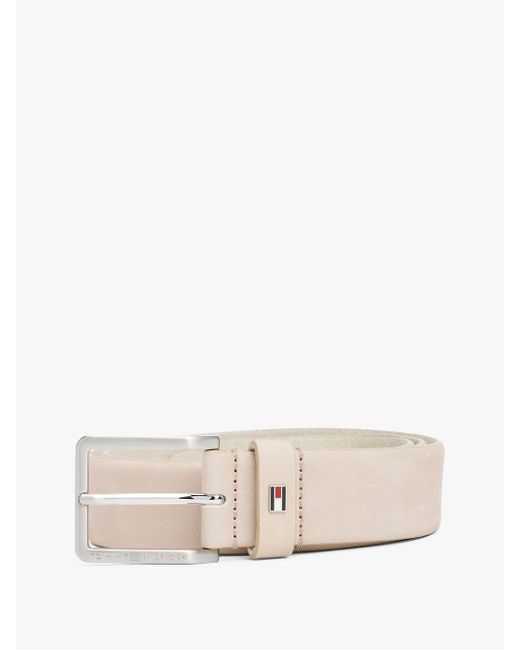 Cintura di Tommy Hilfiger in Natural da Uomo