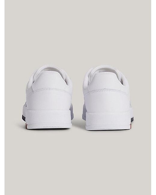 Tommy Hilfiger Essential Retro Sneaker Met Logo in het White voor heren
