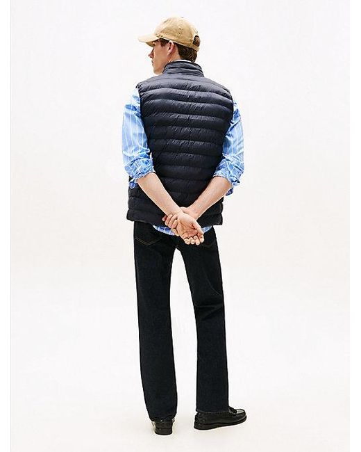 Tommy Hilfiger Compacte Quilted Bodywarmer in het Blue voor heren