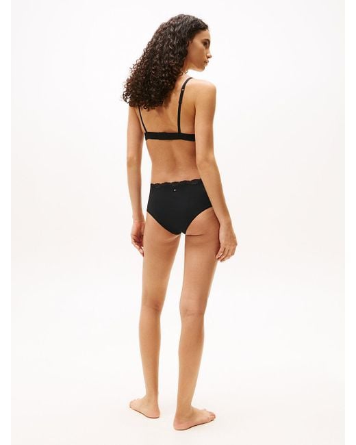 Bralette A Triangolo di Tommy Hilfiger in Black