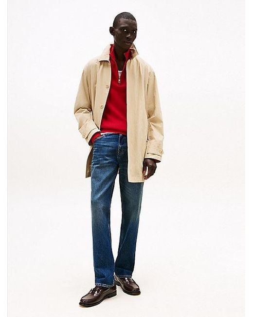 Tommy Hilfiger Relaxed Jeans Met Rechte Broekspijpen En Whiskers in het Blue voor heren