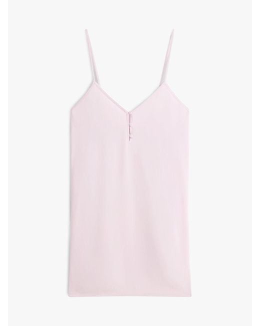 Tommy Hilfiger White Essential V-Neck Cami Nightdress