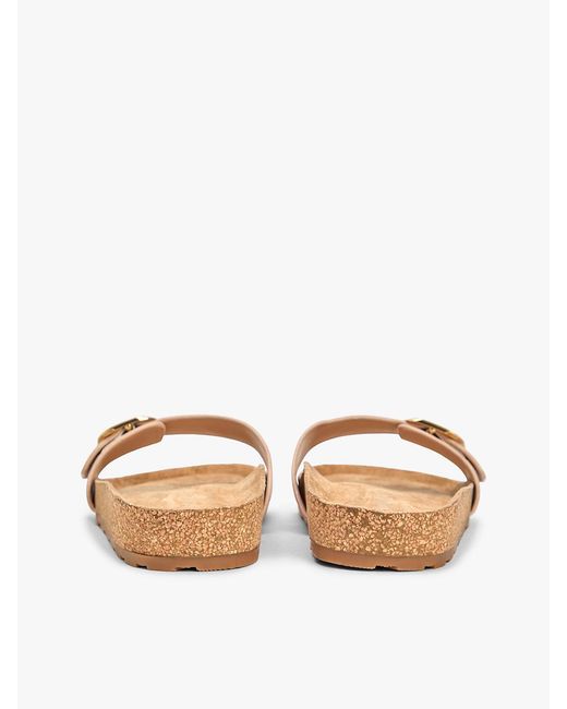 Tommy Hilfiger White Cork Footbed Slip-On Sandals